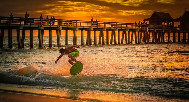 Waterfront scene near West Palm Beach